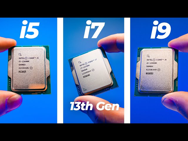 Intel i5 🆚 i7 🆚 i9 - How much performance do you ACTUALLY gain?