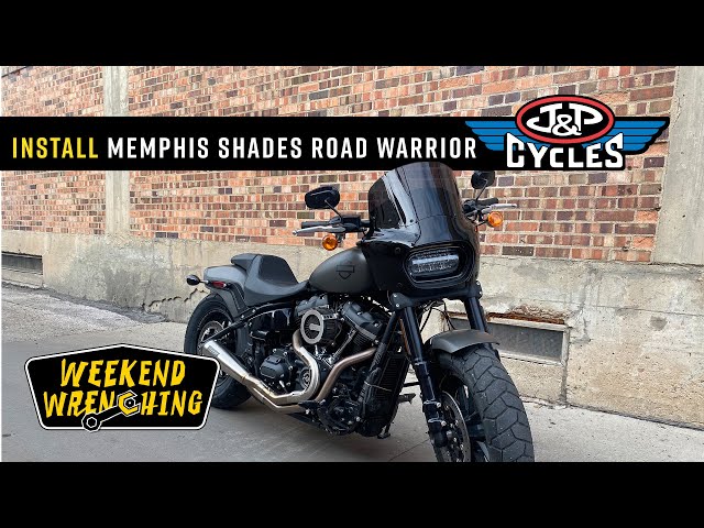 Memphis Shades Road Warrior Fairing Install : Weekend Wrenching