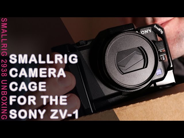 Unboxing and review of the SmallRig Camera Cage for the Sony ZV-1