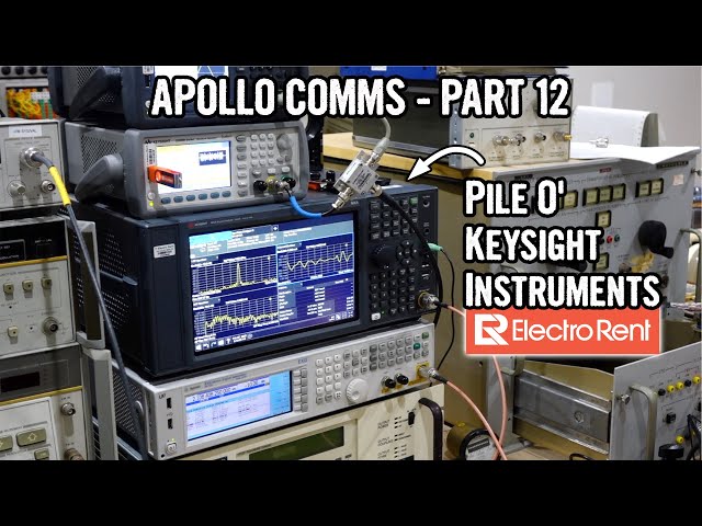 Apollo Comms Part 12: Building an Apollo transmit station with Keysight instruments