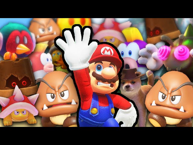 Mario Odyssey but a Random Enemy Spawns Every Second
