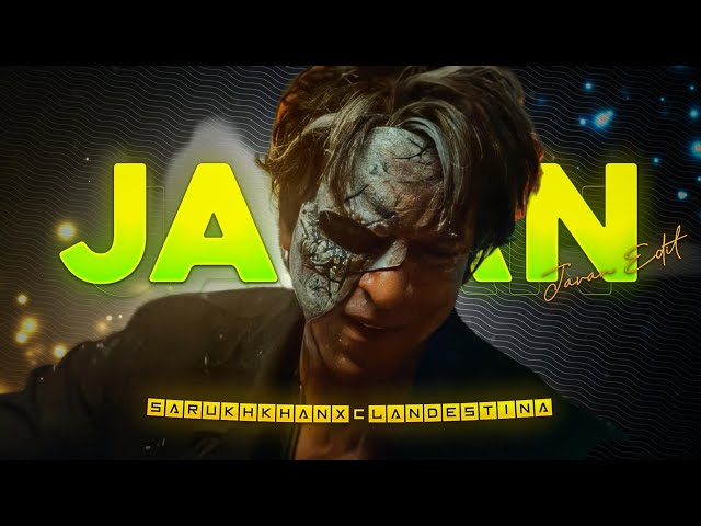 CLANDESTINA - JAVAN EDIT  | SRK Javan status  | SRK X Clandestina song | 4k Javan Status