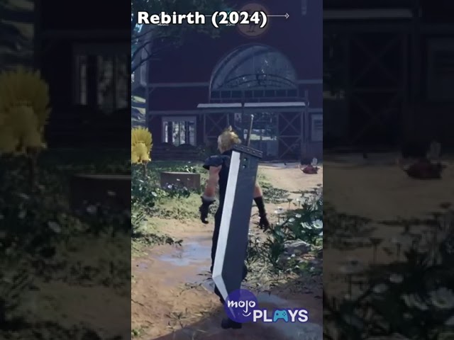 Final Fantasy 7 Rebirth (2024) Vs Original (1997) #shorts