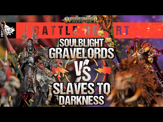 Slaves to Darkness vs Soulblight Gravelords | Age of Sigmar Battle Report