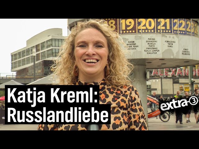 Reporterin Katja Kreml: Putin-Fans unter Deutschen | extra 3 | NDR