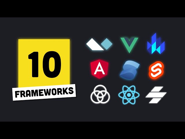 I built the same app 10 times // Which JS Framework is best?