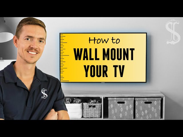 How to Mount a TV On The Wall (Step-by-Step)
