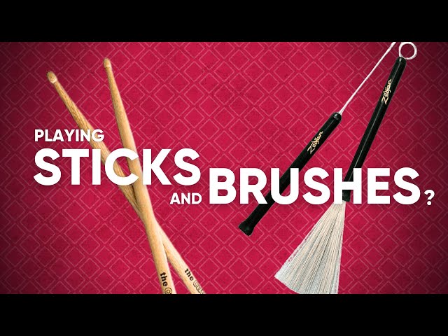 Creative Ways to Play Drumsticks and Brushes Simultaneously | with Scott Pellegrom