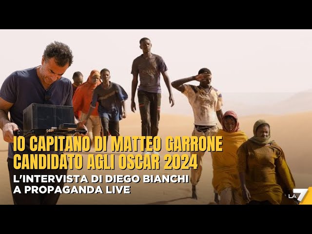 Io Capitano di Matteo Garrone candidato agli Oscar: l'intervista di Diego Bianchi