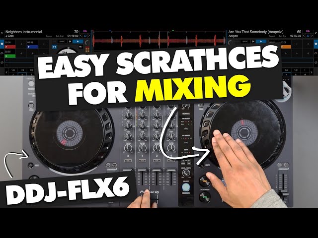4 Scratches for Mixing into Songs like a PRO!