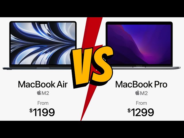 M2 MacBook Air vs 13" MacBook Pro: A Clear Winner Emerges!