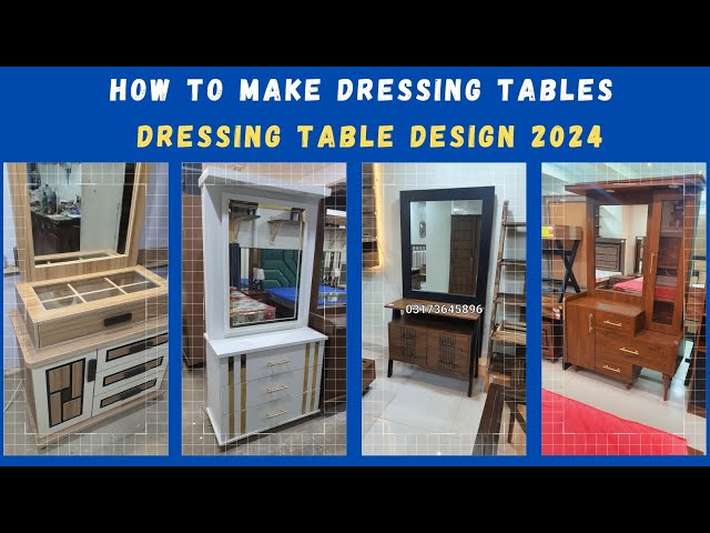 How To Make Dressing Table 2024 !! Dressing Table Designs 🌻🌻🌻