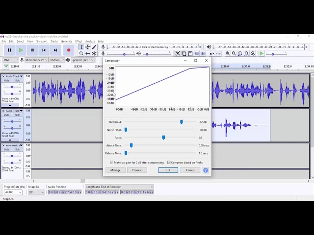 How to Fix a Recording Error in Audacity