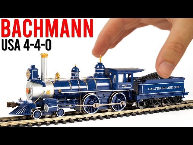 Bachmann's Updated American 4-4-0 + Sound | Unboxing & Review