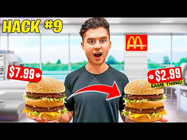 Fast Food HACKS To Save You MORE MONEY!