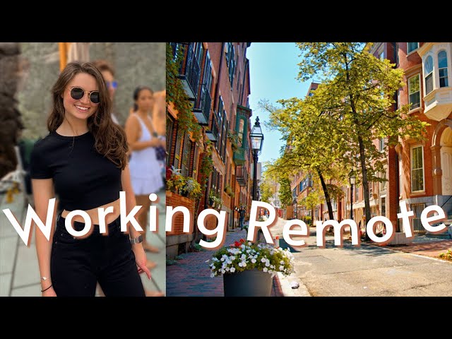 Working Remotely in Boston | New beginnings, exploring coffee shops, & helping my bf move in :')