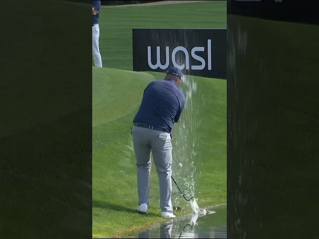 Water causes CHAOS for Shane Lowry! 😱