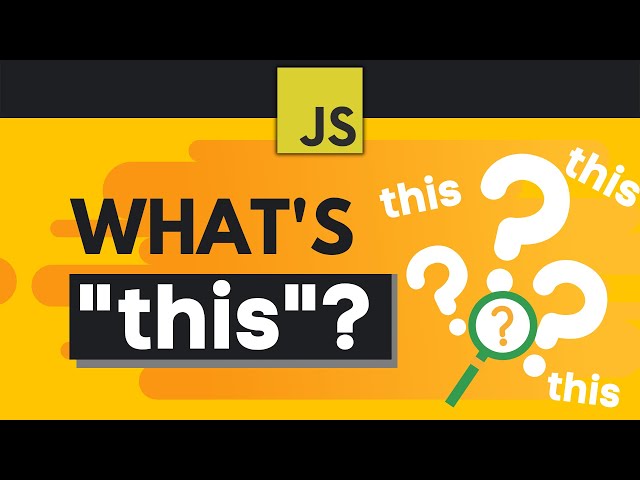 JavaScript this Keyword Explained Simply