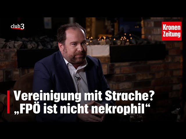 Wiedervereinigung mit Strache? Haselmayer: „FPÖ ist nicht nekrophil“ | krone.tv CLUB 3