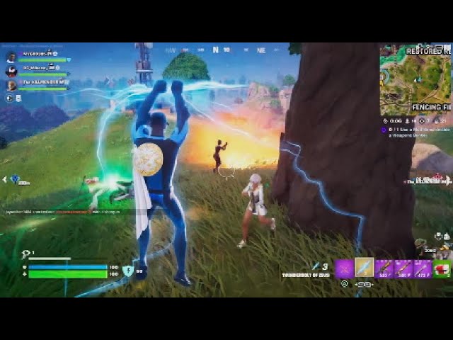 Surviving the Fortnite Warzone!