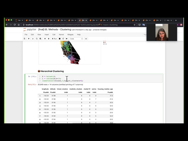 Julia for Data Science - Video 5: Clustering, by Dr. Huda Nassar (for JuliaAcademy.com)