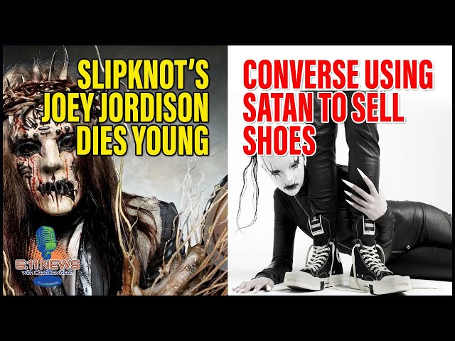 Slipknot's Joey Jordison Dies Young, Converse Using Satan To Sell Shoes