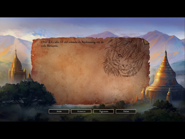 Cutscene Age of Empires 2 HD: Bayinnaung