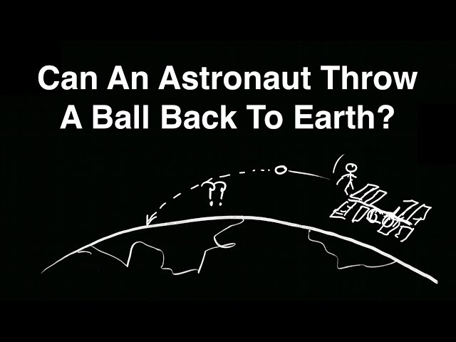 Could An Astronaut Throw Something From Orbit To Earth?