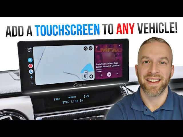 Carpuride Portable Touchscreen Review (2024): Android Auto & Carplay in ANY Vehicle!