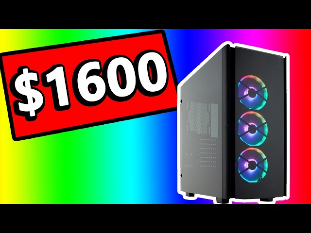 $1600 Dollar Gaming Pc 2020 - Build & Guide! [Fastest Build on this Planet]