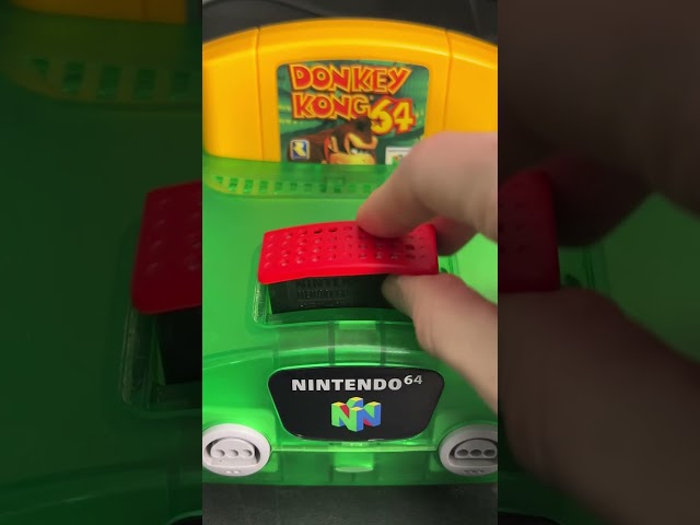 Let’s play Donkey Kong on the Nintendo 64