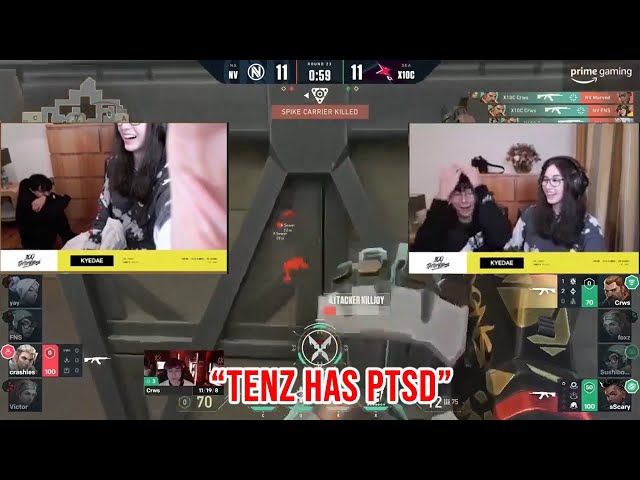 Tenz Has PTSD - Tenz Reacts To NA Losing