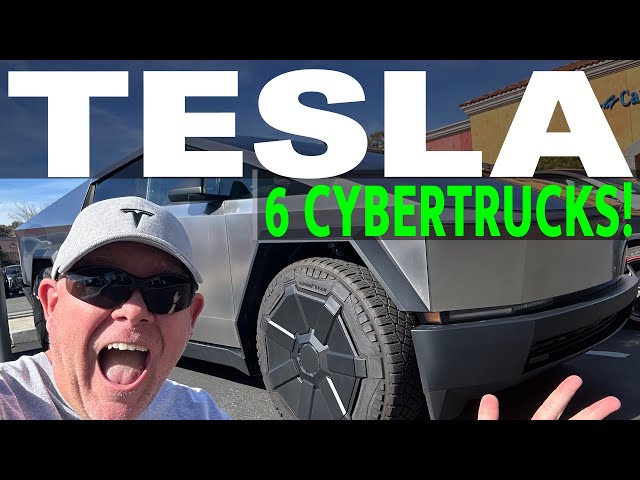 Touring 6 Cybertrucks at a Tesla Owners Club Meeting!