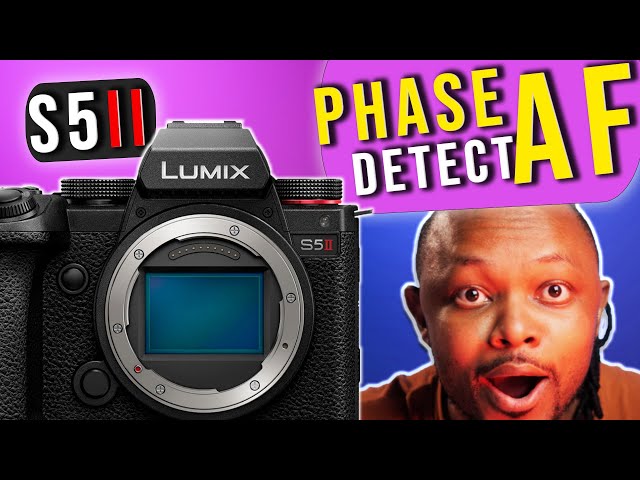 Game Over !! LUMIX S5 II with a NEW AUTO FOCUS SYSTEM