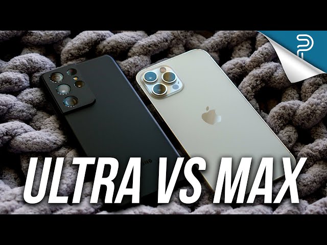 Galaxy S21 Ultra vs iPhone 12 Pro Max - You'd be Shocked!