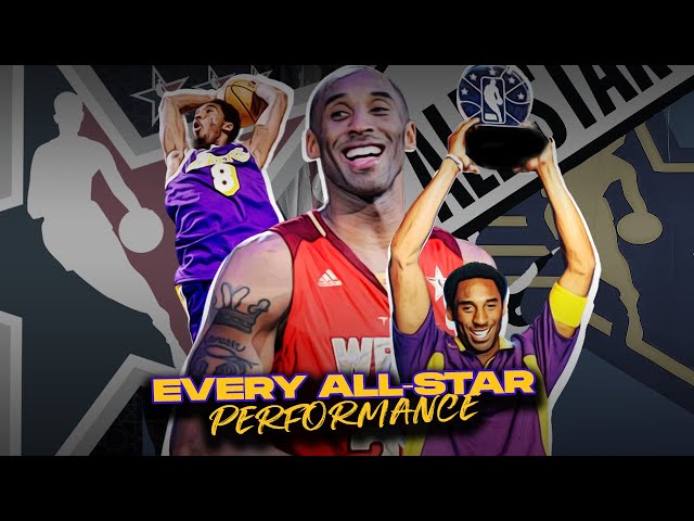 Kobe Bryant: Every Single All-Star Game Highlight 🌟 (1998-2016)