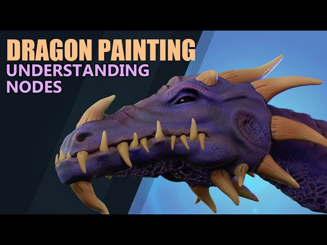 Dragon Painting - Node Setup & Breakdown