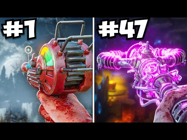 Ranking Every Zombies Wonder Weapon based on Gameplay.