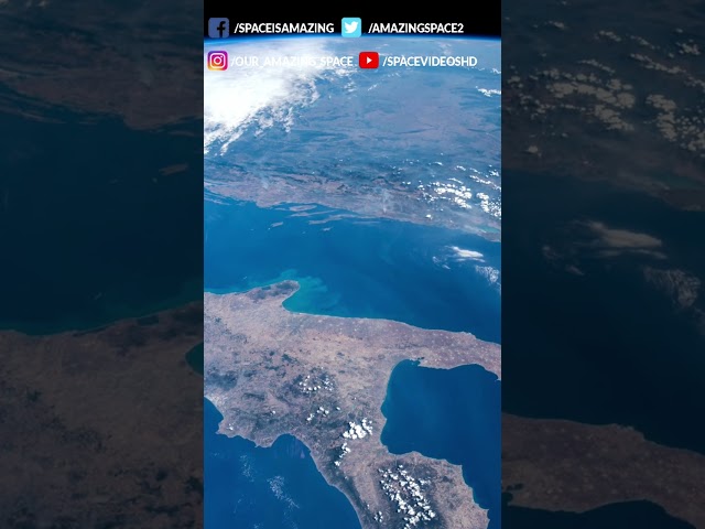 Italy Seen From Space