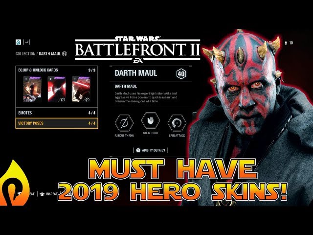 Most Wanted Hero Skins In Star Wars Battlefront 2