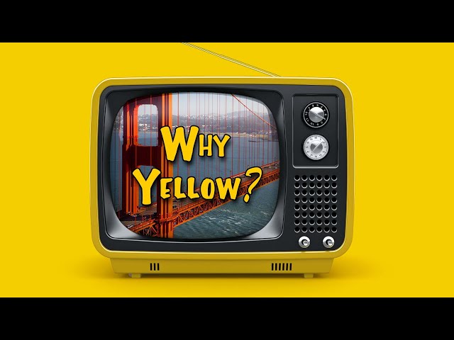 Why Yellow Is So Common for TV Graphics