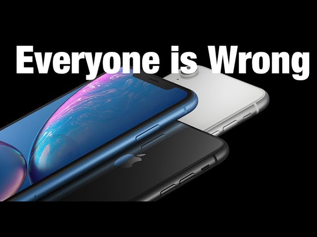 EVERYONE is WRONG About The iPhone XR!