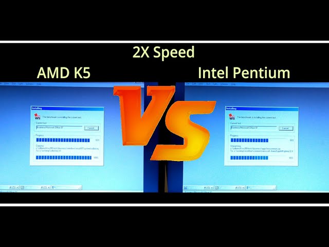 AMD K5 100MHz vs Intel Pentium 100MHz. Socket 7 & Socket 3 100MHz (ish) x86 CPU challenge.
