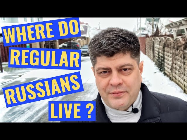 WHERE DO USUAL MIDDLE-CLASS RUSSIANS LIVE? | A Gated Community Walkthrough