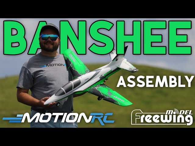 Freewing Banshee 64mm EDF Sport Jet | Motion RC Assembly