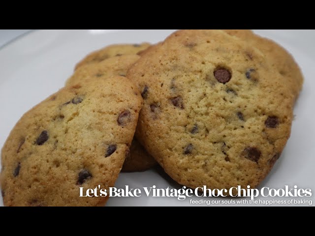 Let's Bake Vintage Choc Chip Cookies