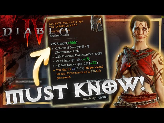 Diablo 4 - ULTIMATE Trick To Maximizing Your Stats! | Item Power Breakpoints | Guide to Better Gear!
