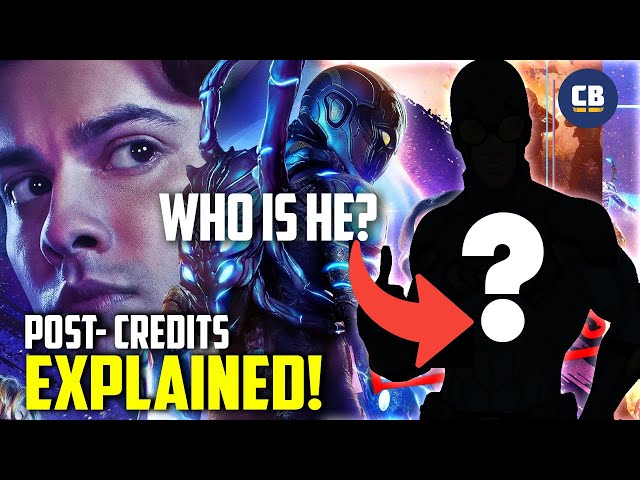 Blue Beetle Post Credit Scene EXPLAINED! WHO IS THAT?! - Director Angel Manuel Soto