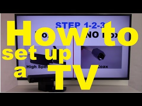 How to Setup a TV