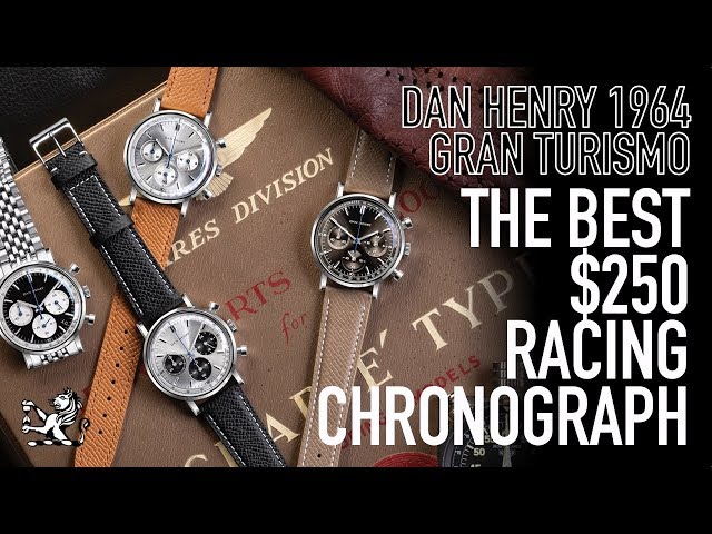 The Ultimate 38mm Racing $250 Chronograph - Dan Henry 1964 "Gran Turismo" Watch Review